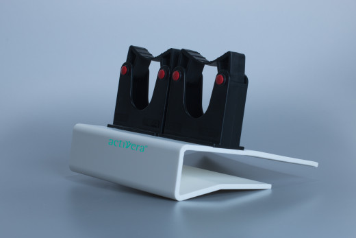 Klemmprofil für Unterarmgehstützen mit 2 Toolflexhalter 20-30mm