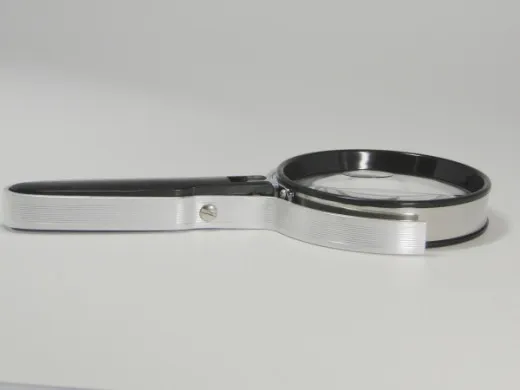 Tischlupe 18cm mit ausklappbarem Standfuss