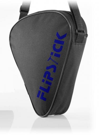 Sitzstock faltbar hell-blau mit Tasche