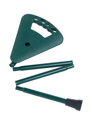 Flipstick Sitzstock grün faltbar mit Tasche