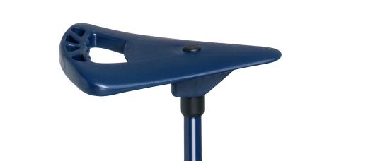 Sitzstock extra kurz blau