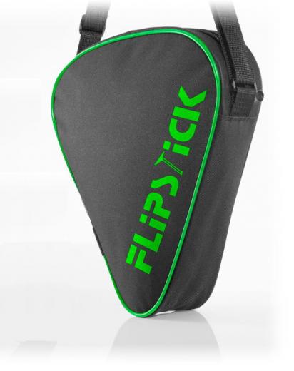 Sitzstock faltbar und verstellbar hell-grün mit Tasche