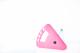 Extra kurzer Sitzstock faltbar mit Tasche pink