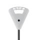 Flipstick Sitzstock extra kurz faltbar weiss